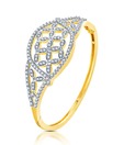 Sukkhi CZ Inlayed Floral Bracelet