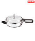 Vinod Sandwich Bottom Pressure Pan With Lid