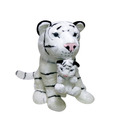 Archies White Tiger Mom With Cub - 19 Inches