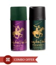 Beverly Hills Polo Club Combo of 2 Deodorants - Monarch & Majestic Men 150 ml