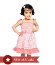 Kilkari Red Smoking Body Frock For Kids