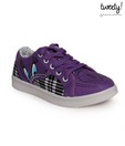 Tweety Adorable Purple Casual Shoes