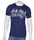 A&F Navy Blue T-Shirt