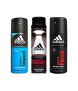 Adidas Fresh Impact, Special Edition & Team Force Deodorant for Men-150ml Each