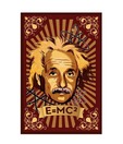 Albert Einstein - Mural (24 x 36 Inches)