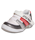 Little Frogs White & Black Casual Shoes