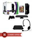 Microsoft Xbox 360 (4GB) Kinect Bundle (with 3 Free Games & Xbox 360 Chat Pad)