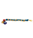 Spyra Golden Twist & Charms Bracelet