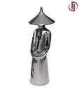 Design Hut Praying Monk Statue- Large