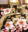 Home Candy Attractive Flower Pattern Double Bed Sheet