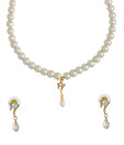 Oleva Contemporary Pearl Necklace Set