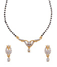 Oleva Elegantly Shaped Mangalsutra Set