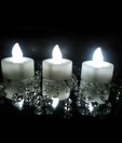 Kytes India Tea-light Candles With White LED Light- Set Of 12