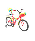 BSA Champ Smiley Bicycle (Wheel Size 14 Inches)