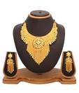Vendee Gold Plated Designer Necklace Set