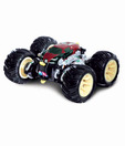 Toy House 7 Channel 360 Degree Rolling Drifting Car -Black & Maroon (3 Assortments)