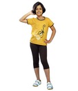 Chicita Yellow & Black Nigh suit