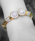 Erato Traditional Kada Look CZ Bracelet