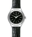 Swatch Admiration Silver-Black Watch