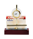 Antraa Trendy Table Top Watch Showpiece With Card Holder