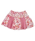 ShopperTree Pink Multi Print Skirt 