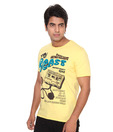 Raves Yellow Printed T-Shirt