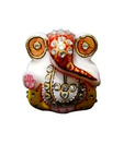Royal Handicrafts Vibrant Marble Ganesha