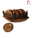 Home Sparkle Ship Shaped Coaster Set
