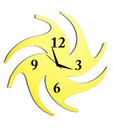 Panache Golden Chakri Wall Clock