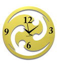 Panache Yellow Chakri Wall Clock