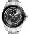 Timex Youthful Black Round Dial Watch