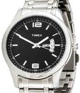 Timex Pristine Black Round Dial Watch