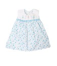 Isabelle Blue Sleeveless Frock For Kids