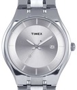 Timex Exemplary Silver Round Dial Watch