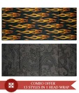 Lycans Fire & Dragon 2 Headwraps Combo Set