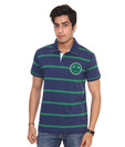 Raves Blue & Green Polo T-Shirt