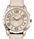Adine Silver Bold Arabic Hour Markers Watch