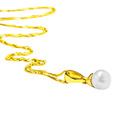 Mi Pearls Pearl Drop Gold Chain