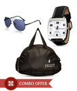 PCBC Cool Watch, Sunglasses & Gym Bag Combo