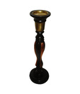 Welpro Simple Antique Wooden Candle Holder