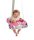 Evenflo Jump & Go Baby Exerciser Pink Racer
