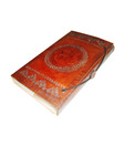 Welpro Leather Om Embossed Diary With Button Clasp