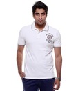 Tiger of Goa White Polo T Shirt