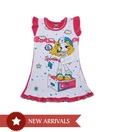 Isabelle Red Frock For Kids