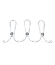 Plumeria Logga Hanger With 3 Knobs