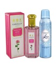 Yardley Women Combo Pack (Eng Rose EDT 100ml & Lace  Deo 150ml)