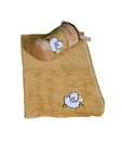 Offspring Baby Blanket Sheep Motif- Brown