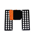 Urban Living Flip Flop Clothes Folder -Black