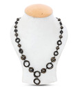 Art Mannia Metal Rings Rhodium Plated Neckpiece