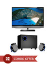Toshiba 32 inches 32PB 200 HD Ready LED Television with Philips SPA12 2.1 Speaker system